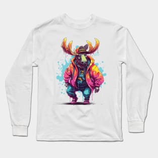 Rap-a-Moose Long Sleeve T-Shirt